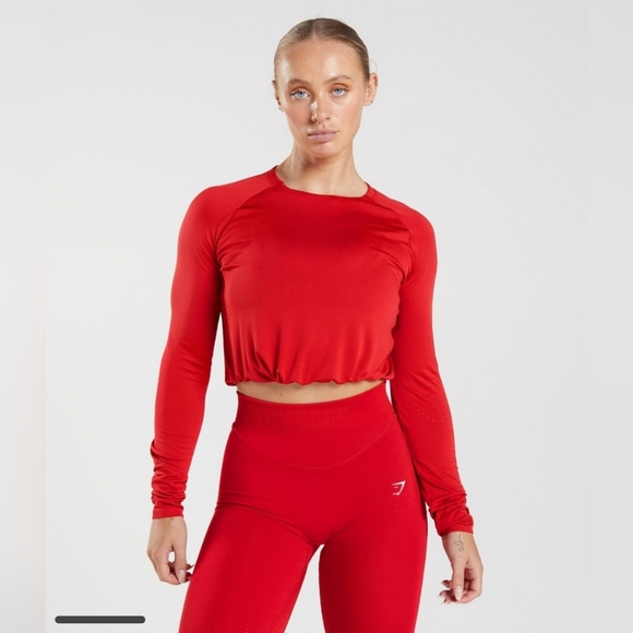 Gymshark Tops New Gymshark Seamless Longsleeve Shirt With